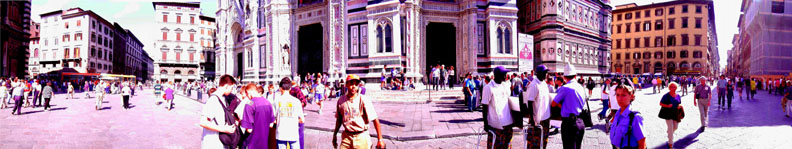 Florence Vendors Outside the Duomo