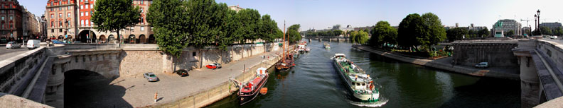 La Seine from Pont Neuf
